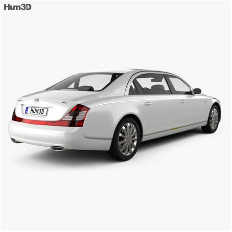 Maybach 62S 2014 3D model - Vehicles on Hum3D