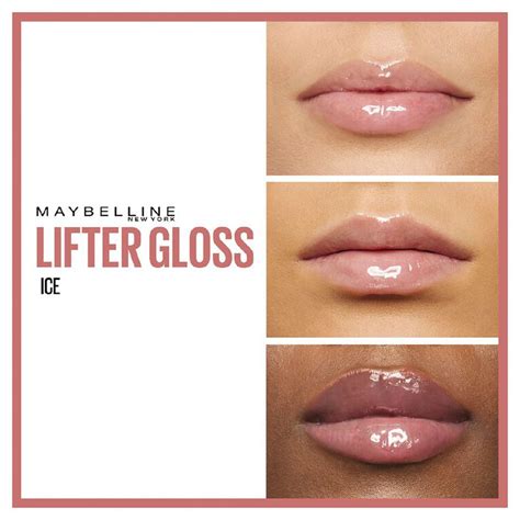 Maybelline Lifter Gloss Plumping Hydrating Lip Gloss 002 Ice