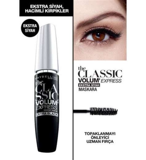 Maybelline Maskara Classic Volume Express Extra. 