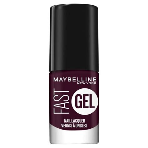 Maybelline fast gel. The Maybelline Fast Gel Nail Lacquer lives up to its name — it’s fast. We only had to wait 1-2 minutes for each of the two gel layers to dry before swiping on the top coat, which … 
