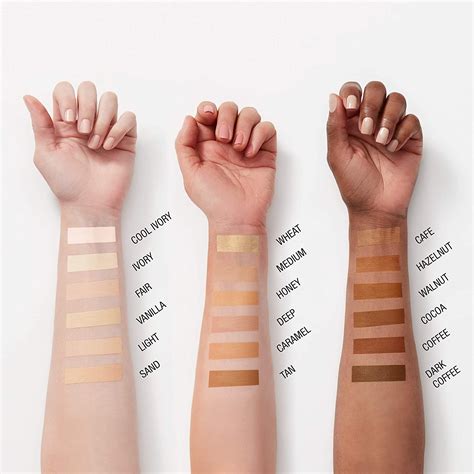 Maybelline fit me concealer swatches. Maybelline Fit Me Concealer 25 Medium Swatch: The darkest shade from the entire range, this one has a prominent peach undertone. The strong peachy tone helps reduce the darkness under the eyes making it perfect for those with dark circles. However, I doubt if this will suit dusky skintone. 