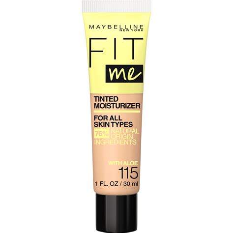 Maybelline fit me tinted moisturizer. Style Name: FIT ME TINTED MOISTURIZER 120 . FIT ME TINTED MOISTURIZER 120 . Updated other options based on this selection . ... Contents: 1x Maybelline New York Fit Me Tinted Moisturiser; Shade: 120; Volume: 30 ml ; Pay with Zip. Buy now and pay at your pace using Zip Learn more. 