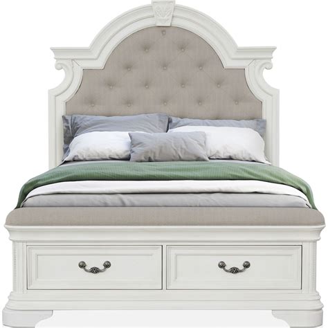 Mayfair Upholstered Storage Bed Value City Furniture