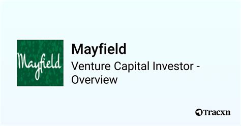 Mayfield Profile: Investments & Returns PitchBook