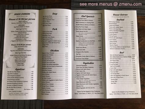 Mayflower chinese restaurant woodland park menu. Mayflower Chinese Restaurant $$ Closed today. 47 Tripadvisor reviews (719) 687-0711. Website. More. Directions Advertisement. 1212 US-24 Woodland Park, CO 80863 Closed today. Hours. Mon 11:00 AM -9:30 PM Sat 12:00 PM -9: ... 