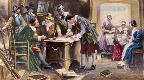 in the group. The Mayflower Compact repr