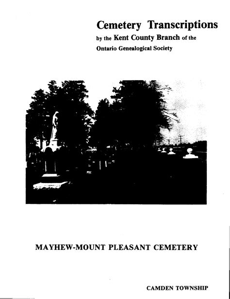 Mayhew Mount Pleasant - Camden Township, Kent County, …