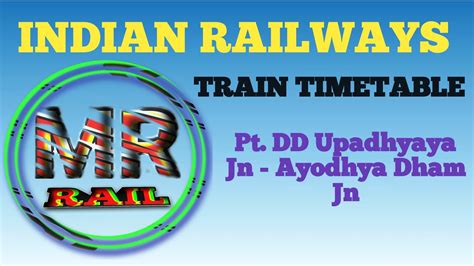 Mayiladuturai Jn to Dd Upadhyaya Jn Trains