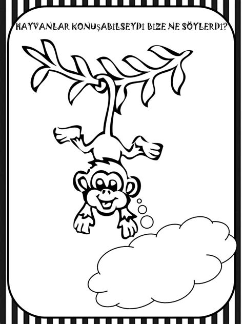 Maymun Boyama Pinterest. 