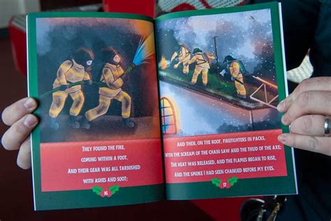 Maynard firefighter writes children’s book inspired by holiday classic