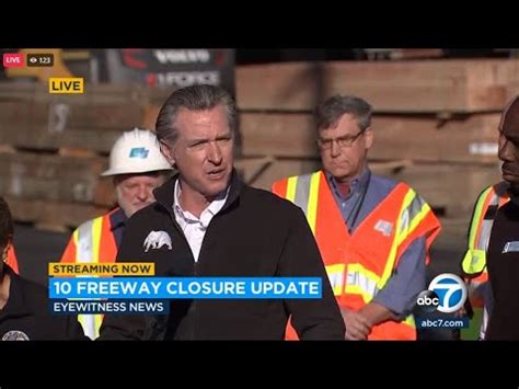 Mayor Bass, Gov. Newsom address freeway fire, investigation