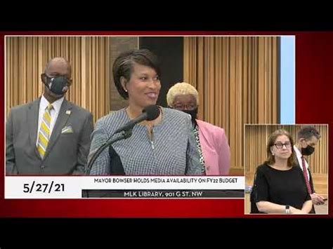 Mayor Bowser to Highlight FY22 Building Blocks Public Safety ...