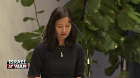 Mayor Michelle Wu among attendees at Shabbat service in Boston while war in Israel continues