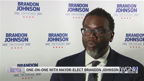 Mayor-elect Brandon Johnson details plan heading into inauguration