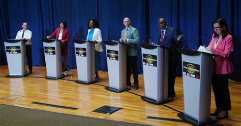 Mayoral candidates spar over budget deficit, affordable housing at debate