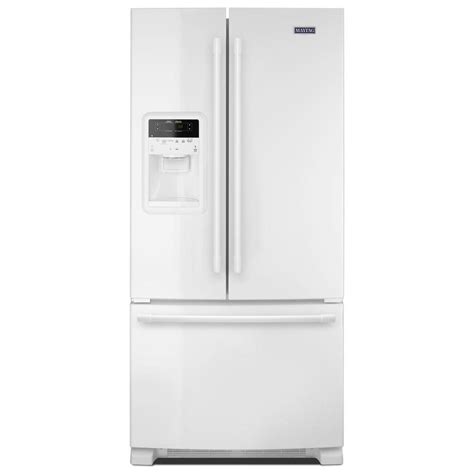 Maytag 33 inch Wide French Door Refrigerator, 22 cu. ft. in …