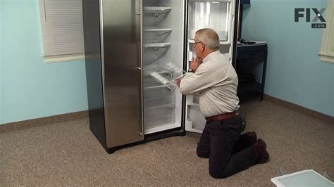 Maytag Refrigerator Repair How to replace the Crisper Frame NO