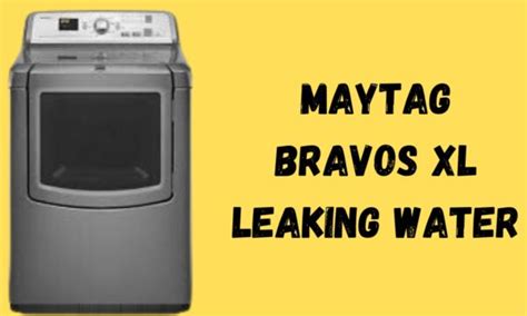 Maytag Bravos washing machine problems include the washe