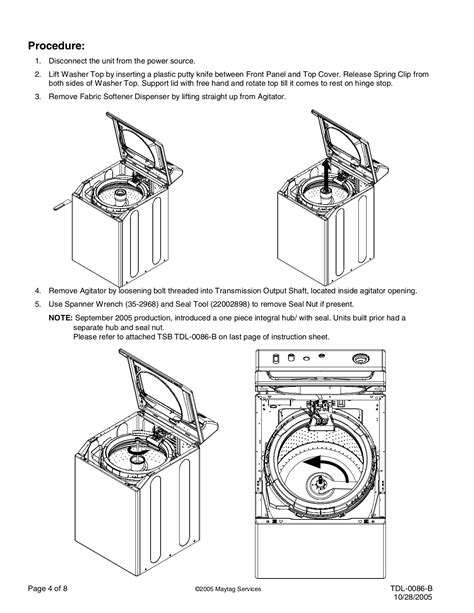 Summary of Contents for Maytag MTW5700TQ - Centennial 3.2 cu. Ft. Washer. Page 1 MA&TAG ® WASHER CYCLE DESCRIPTIONS This information covers several different models. Your washer may vary from the model shown and may not have all the cycles and features described. Washer will not agitate or spin with the lid open.. 