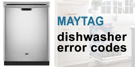 Maytag dishwasher code f8 e4. During the subsequent filling phases, the water may pour out of these dishes, causing a false F8 code reading. F9—Continuous water intake. If you thought filling the dishwasher tub with too much water was a problem, try not to be able to shut off the flow of water at all. ... detergent levels, dish weight, etc. If any of these sensors go ... 
