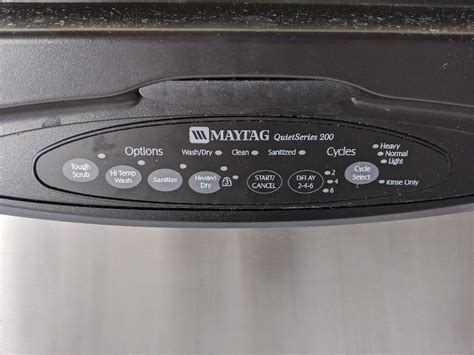 Maytag dishwasher manual quiet series 200. - Beitrag zur automatischen aufklärung des vertriebs der französischen ausgabe.
