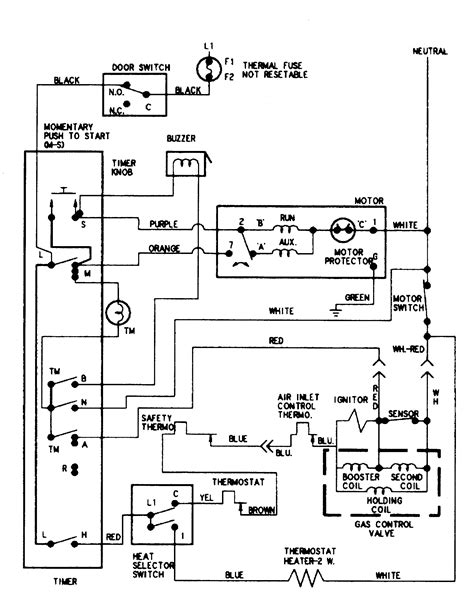 Maytag dryer heating element wiring diagram. A complete guide to your MDE5500AYW Maytag Dryer at PartSelect. We have model diagrams, OEM parts, symptom-based repair help, instructional videos, and more ... WIRING INFORMATION. WIRING INFORMATION SERIES 62 AND LATER. Manuals & Care Guides for MDE5500AYW ... you should then go on to testing your heating element as well. You can also test ... 