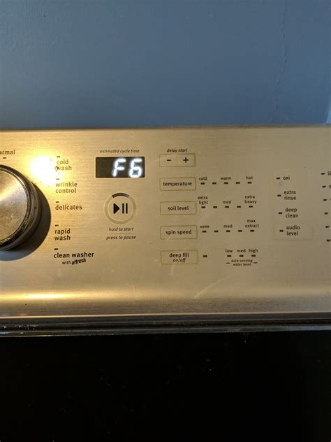 Maytag f6 e3. We have the Bravos XL washer/dryer set, and our dryer is giving us from time to time codes e03/f03 alternating, and sometimes will not dry a load, but can restart and will continue to dry. Cannot find any info on these codes, other than maytag says when e code followed by f code to contact a maytag service person. Any help will be appreciated. 