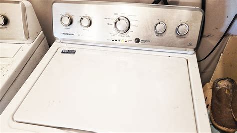  Maytag Washing Machine Model MAH5500BWW. Some common Maytag front-