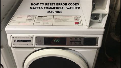 Maytag washer error codes front load. The pump filter is responsible for capturing debris and preventing it from entering the drain system. To clean the pump filter, locate it at the front bottom of the washing machine. 