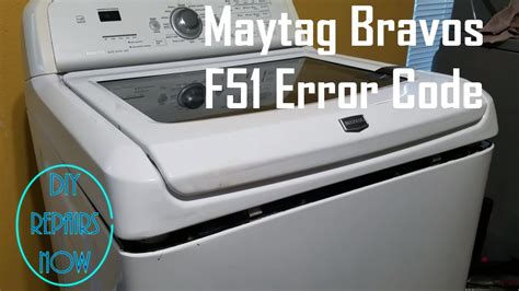Maytag washer f51. Sep 11, 2017 · Maitenance Supervisor. Associate Degree. 11,384 satisfied customers. Vocational, Technical or Tra... 34,439. Disclaimer: Information in questions answers, and. My maytag bravos xl washer is showing an f51 code, mvwb725bwo, 10 min started washer, no - Answered by a verified Appliance Technician. 