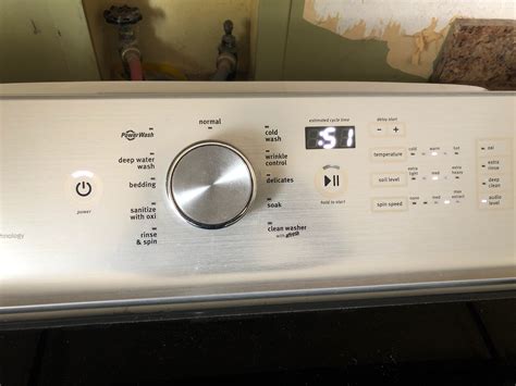 Maytag washer flashing 5d. My Maytag Bravos XL mod.# MVWB850YW1, will start a cycle but, stops part way thru, it flashes it 5d code with the dial lights flashing and the agitator spinning back and forth maybe a 1/16th of a turn … read more 