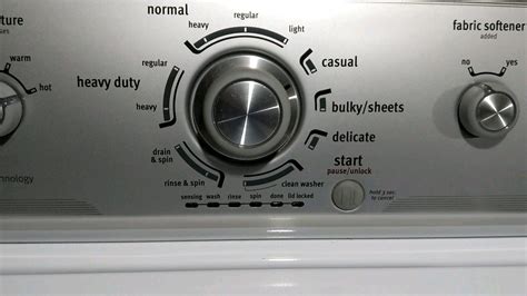 5. Washer Stops Mid-Spin Problem Description and Symptoms: If the was