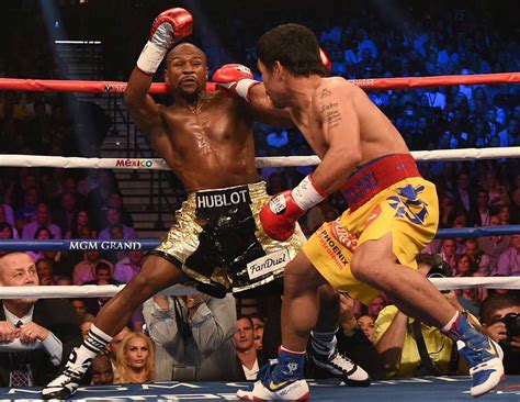 Mayweather vs pacquiao. Jan 19, 2019 · On July 20, 2019, eight-division world champion Manny "Pac Man" Pacquiao silenced all the critics when he took to the ring in his first fight since turning 4... 