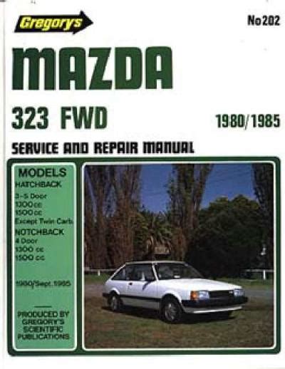 Mazda 323 1985 repair service manual. - Vallenato en el tiempo y las voces de siempre.