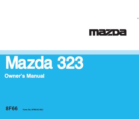 Mazda 323 ba 06 1994 on repair manual. - Lettre du comte de cagliostro au peuple anglois.