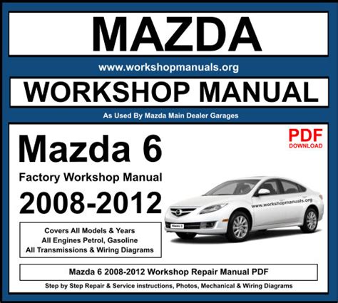 Mazda 6 workshop repair manual download. - Manuale della pompa di iniezione bosch vp44.