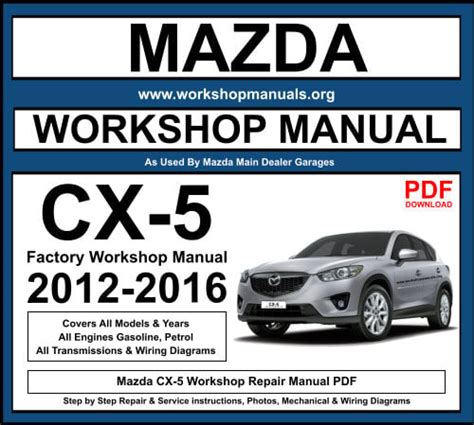 Mazda cx 9 2007 2011 service and repair manual. - Manual for trip computer peugeot 307.