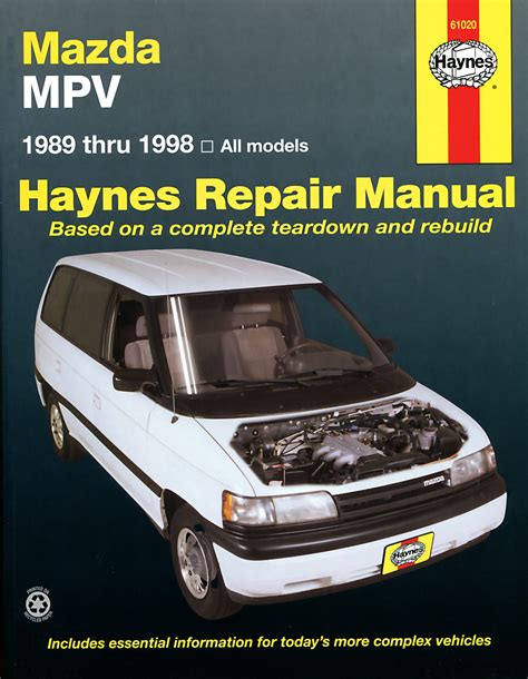 Mazda mpv 1989 1998 haynes service reparaturanleitung. - Ur- und frühgeschichtliche sammlung des kreisheimatmuseums lingen/ems.