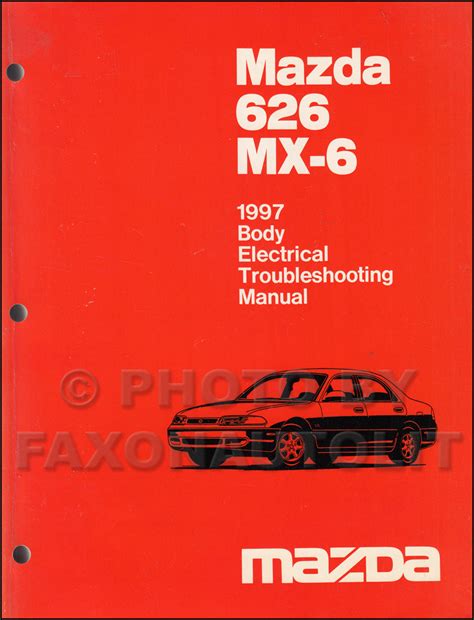 Mazda mx 6 complete workshop repair manual 1988 1997. - Educacion para el ocio - actividades escolares.