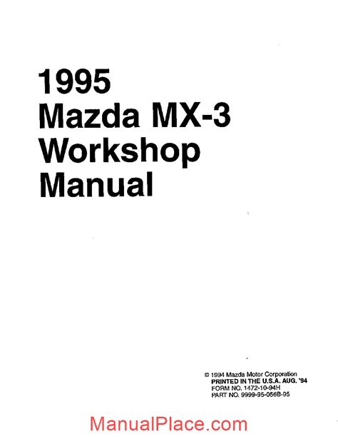 Mazda mx3 v6 workshop repair manual. - Chapter 23 circulation study guide answers.