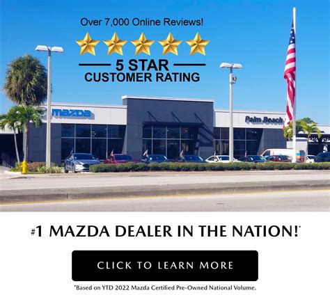 Mazda of palm beach. Then, swing by Mazda of Palm Beach to take a test drive. Don't wait! Mazda of Palm Beach. Menu. Schedule Service. Skip to main content; Skip to Action Bar; Mazda of Palm Beach. Sales: (561) 273-8400 Service: (561) 249-3259 . 2677 Northlake Blvd, North Palm Beach, FL 33403 Show Mazda Digital Showroom. See Inventory; 