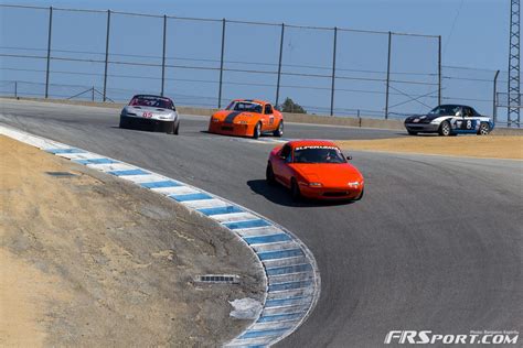 Mazda raceway laguna seca. Sep 8, 2014. Version: 1.14. I love this version of Laguna Seca, but it has a killer bug with the curbs. Cars will sometimes trip over a curb and flip over and cause a DNF. It's hard to spot, but in a league race there were 2 DNF's and several others found the bug in practice. Raising the car ride height did little good. 