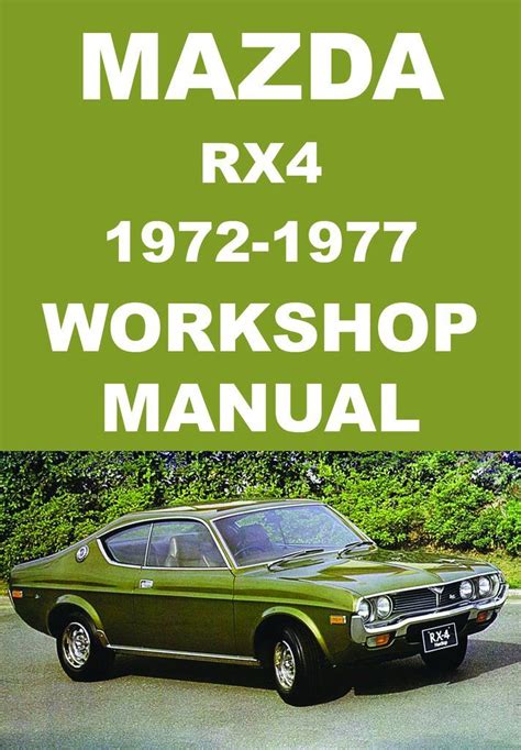Mazda rx4 full service repair manual 1975 1977. - White sewing machine model 2037 manual.