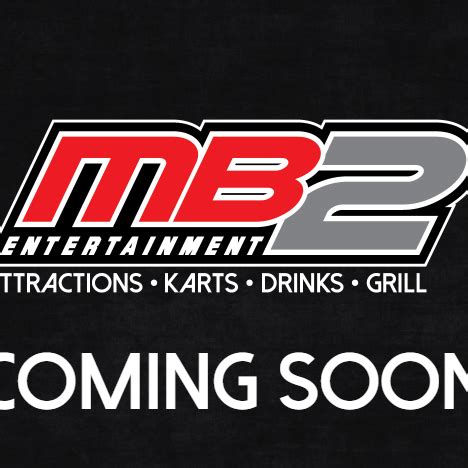 Mb2 entertainment santa clarita. SANTA CLARITA, Calif. (April 28, 2022) – It’s what you do!! MB2 Entertainment is bringing endless fun to Santa Clarita, starting with its grand opening event May 7thand 8th. The team that brought the well-known MB2 Raceway experience to north LA county has taken Santa Clarita Valley’s entertainment fun place to the next level. 