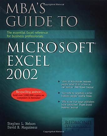 Mbas guide to microsoft excel 2000 the essential excel reference for business professionals. - Yamaha yz 250 f 2003 manuale di riparazione di servizio.