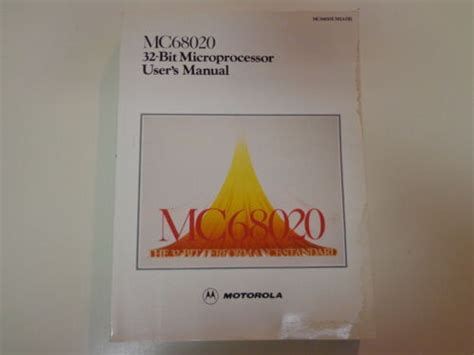 Mc68020 32 bit microprocessor users manual. - Ofdm baseband receiver design for wireless communications.
