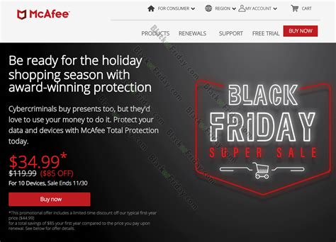 McAfee Black Friday 2024 Sale & Deals