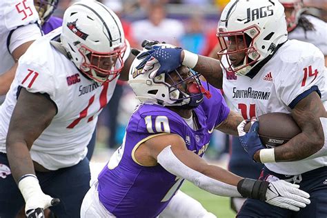 McCloud throws 3 TD passes, James Madison holds on to beat South Alabama 31-23