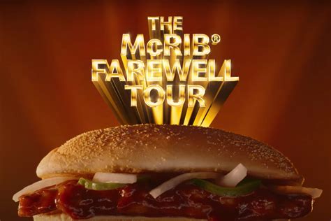 McDonald's bringing back the McRib after 2022's 'Farewell Tour'