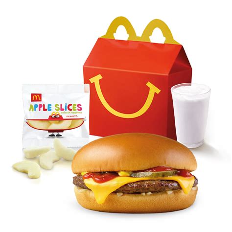 McDonald’s Cheeseburger And Fries Happy Meal: 520 Calories